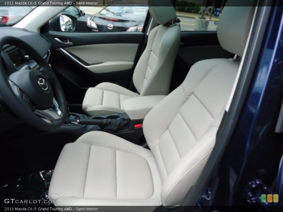 Sand Interior Photo for the 2013 Mazda CX-5 Grand Touring AWD #66131969