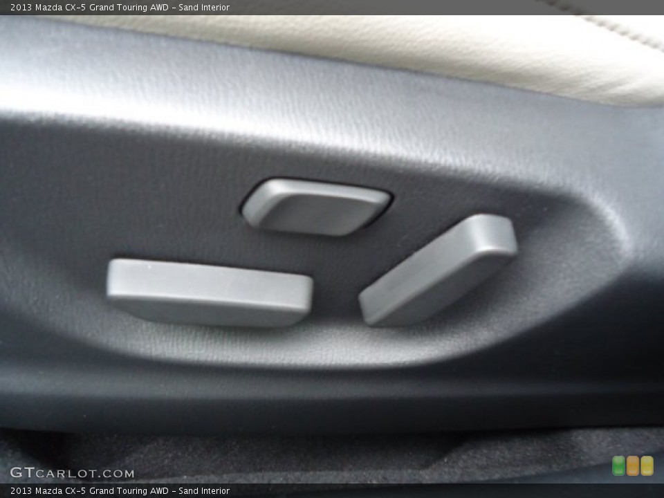 Sand Interior Controls for the 2013 Mazda CX-5 Grand Touring AWD #66132014