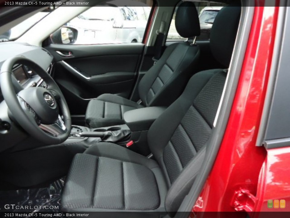 Black Interior Photo for the 2013 Mazda CX-5 Touring AWD #66132464