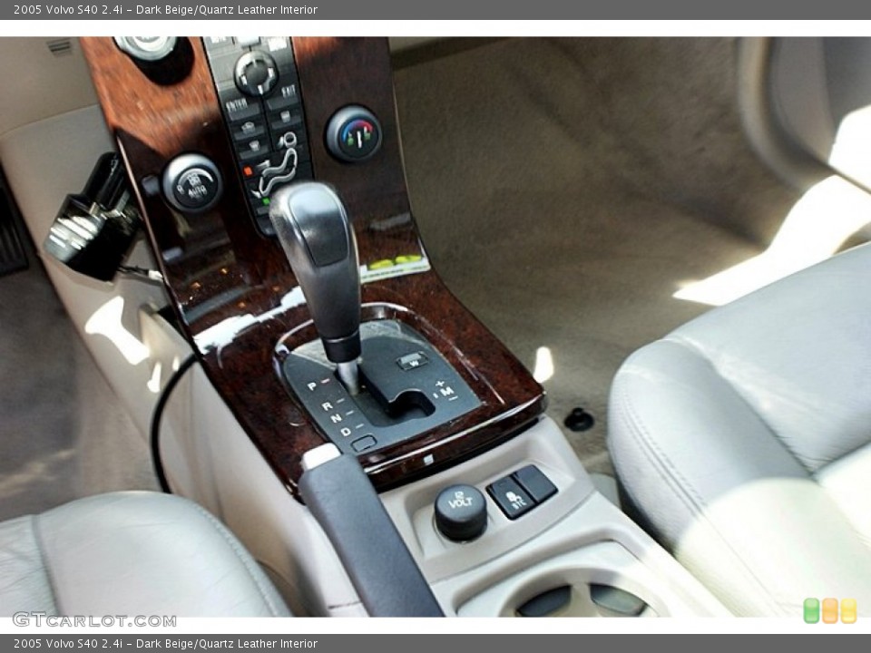 Dark Beige/Quartz Leather Interior Transmission for the 2005 Volvo S40 2.4i #66132538