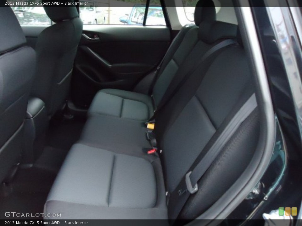 Black Interior Photo for the 2013 Mazda CX-5 Sport AWD #66132838