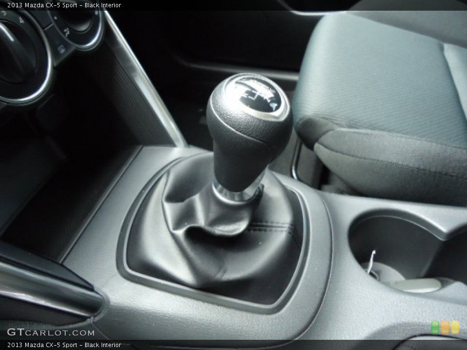 Black Interior Transmission for the 2013 Mazda CX-5 Sport #66133043
