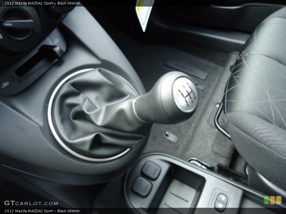 Black Interior Transmission for the 2012 Mazda MAZDA2 Sport #66133379