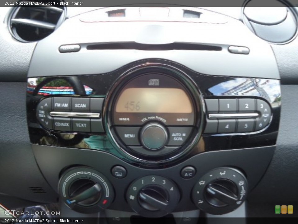 Black Interior Controls for the 2012 Mazda MAZDA2 Sport #66133409