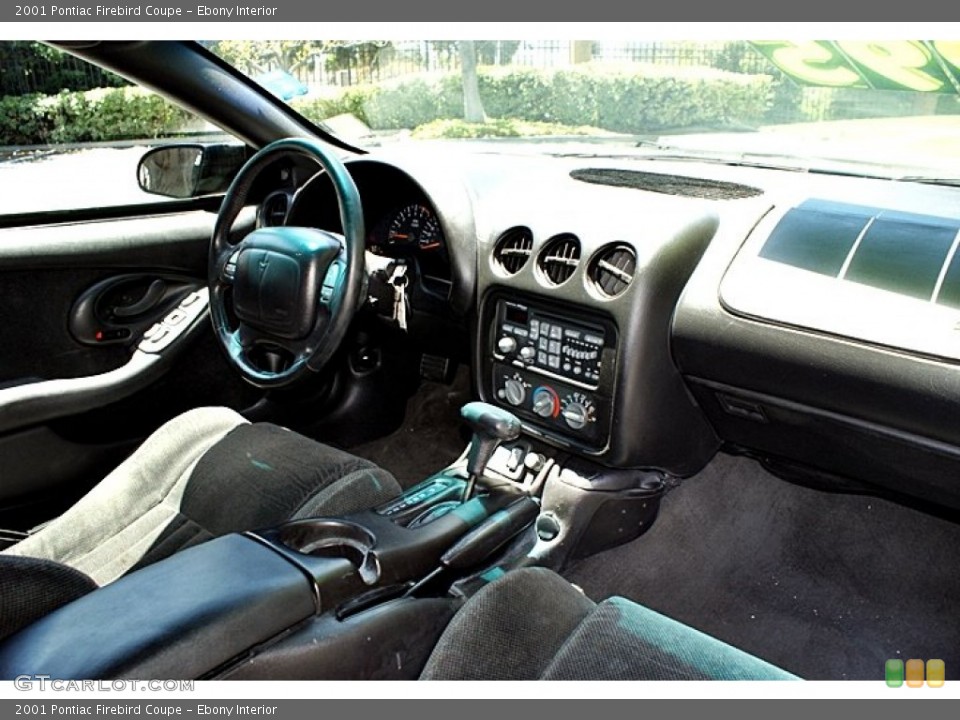 Ebony Interior Dashboard for the 2001 Pontiac Firebird Coupe #66133589