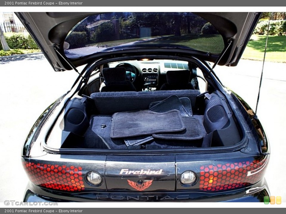 Ebony Interior Trunk for the 2001 Pontiac Firebird Coupe #66133607