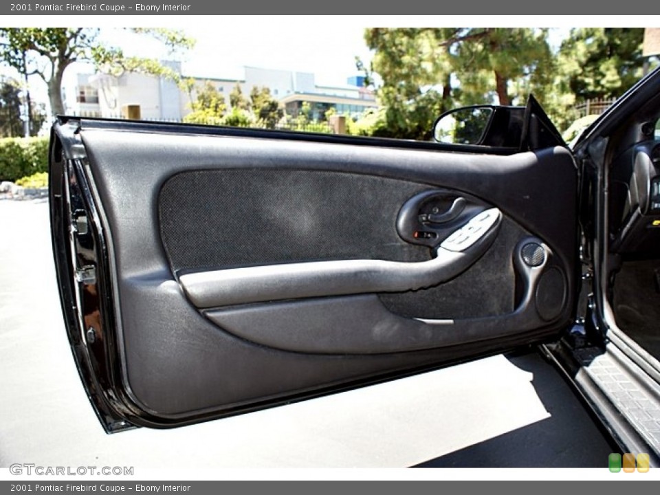 Ebony Interior Door Panel for the 2001 Pontiac Firebird Coupe #66133745