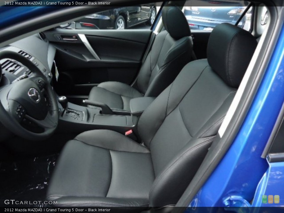 Black Interior Photo for the 2012 Mazda MAZDA3 i Grand Touring 5 Door #66133889