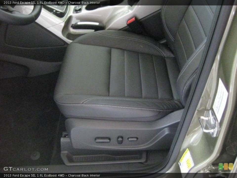 Charcoal Black Interior Front Seat for the 2013 Ford Escape SEL 1.6L EcoBoost 4WD #66134387