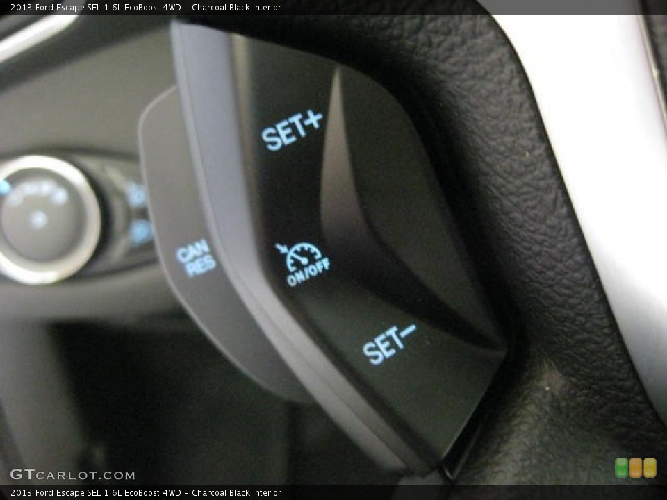 Charcoal Black Interior Controls for the 2013 Ford Escape SEL 1.6L EcoBoost 4WD #66134501