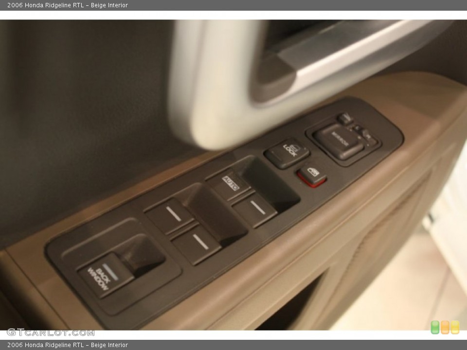 Beige Interior Controls for the 2006 Honda Ridgeline RTL #66134831