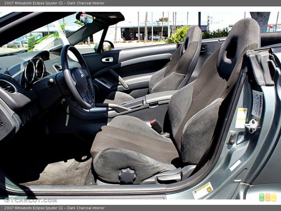 Dark Charcoal Interior Photo for the 2007 Mitsubishi Eclipse Spyder GS #66135200