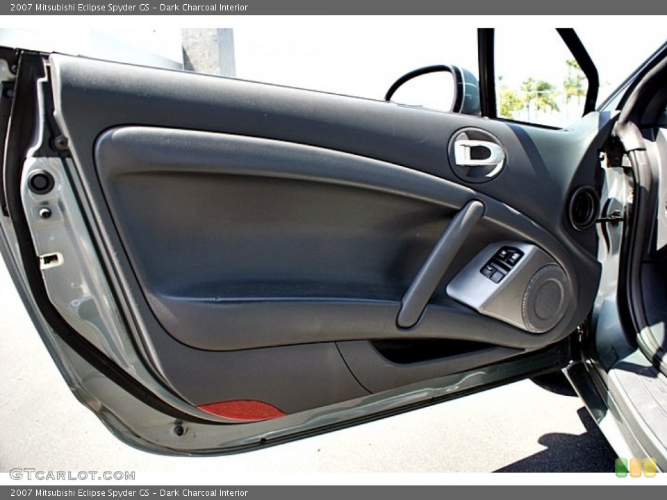 Dark Charcoal Interior Door Panel for the 2007 Mitsubishi Eclipse Spyder GS #66135347