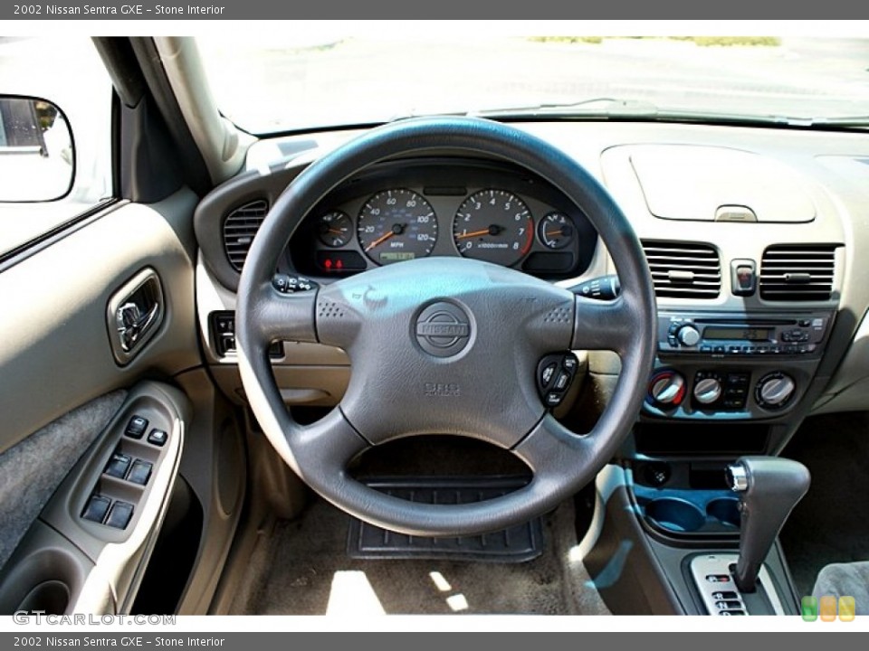 Stone Interior Steering Wheel for the 2002 Nissan Sentra GXE #66135566