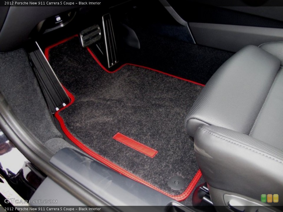Black Interior Photo for the 2012 Porsche New 911 Carrera S Coupe #66135656