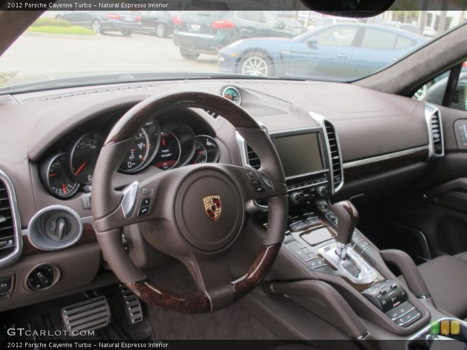 Natural Espresso Interior Dashboard for the 2012 Porsche Cayenne Turbo #66135806