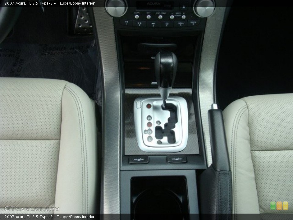 Taupe/Ebony Interior Transmission for the 2007 Acura TL 3.5 Type-S #66136916