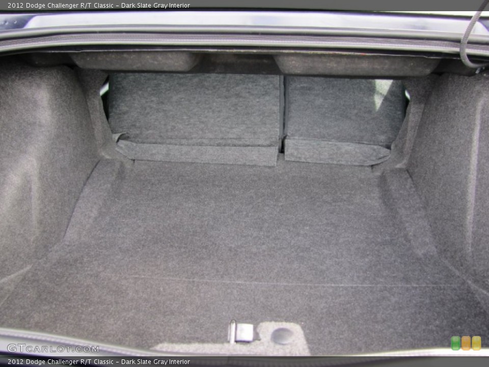 Dark Slate Gray Interior Trunk for the 2012 Dodge Challenger R/T Classic #66139955