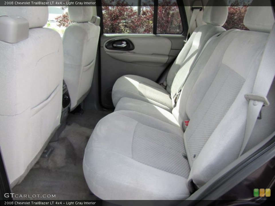 Light Gray Interior Rear Seat for the 2008 Chevrolet TrailBlazer LT 4x4 #66140480