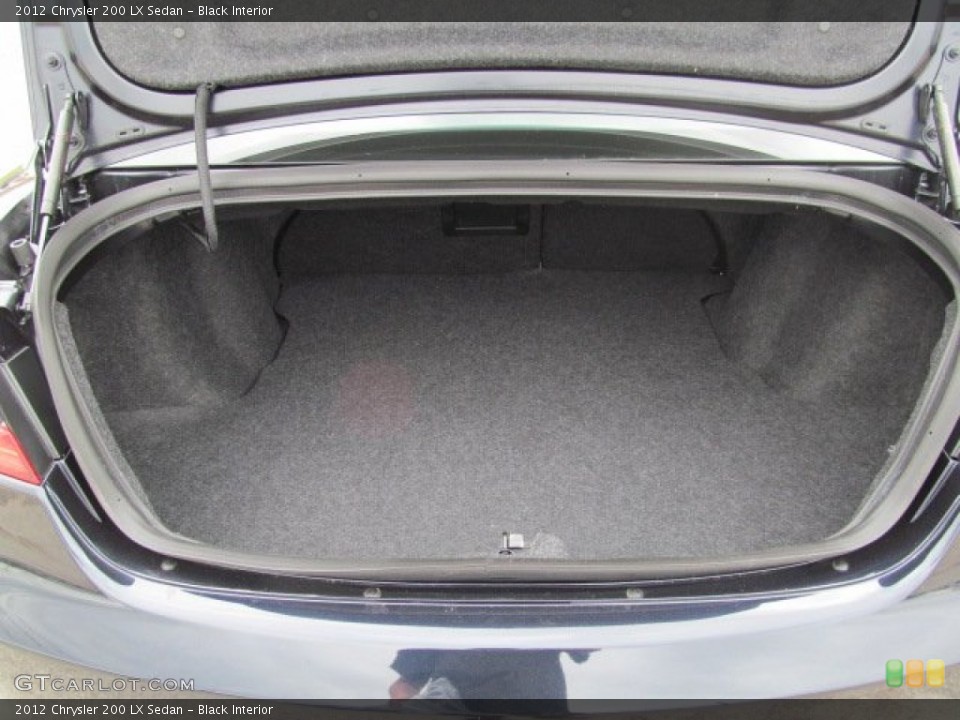 Black Interior Trunk for the 2012 Chrysler 200 LX Sedan #66141332
