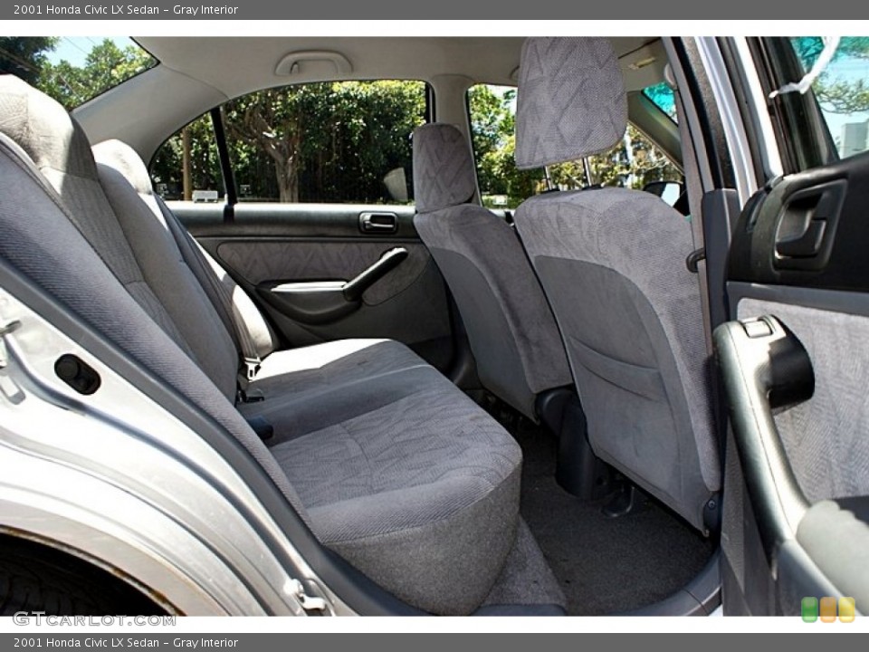 Gray Interior Photo for the 2001 Honda Civic LX Sedan #66141644