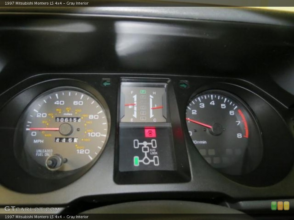 Gray Interior Gauges for the 1997 Mitsubishi Montero LS 4x4 #66141713