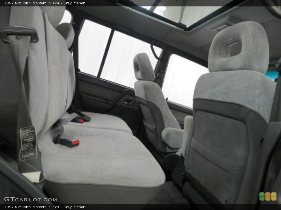 Gray 1997 Mitsubishi Montero Interiors