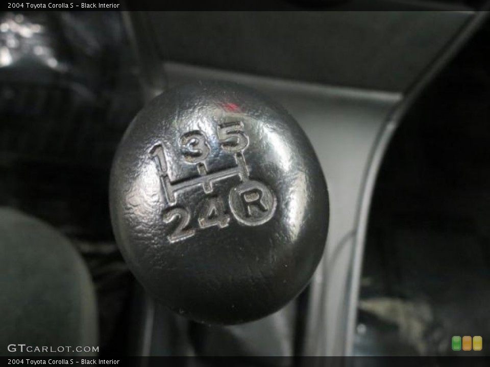 Black Interior Transmission for the 2004 Toyota Corolla S #66142835