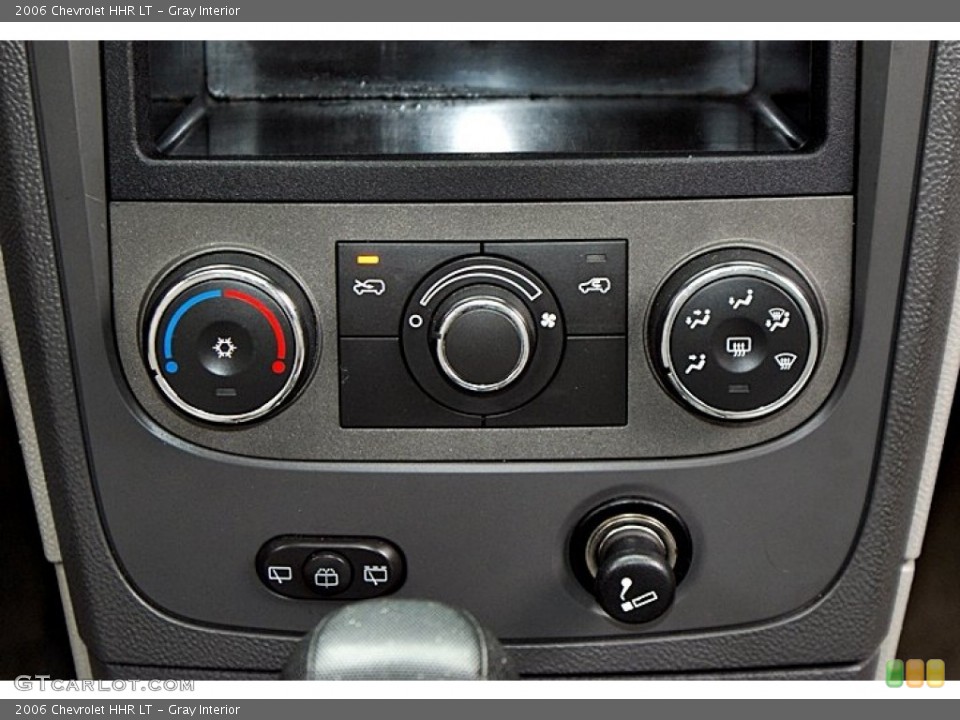 Gray Interior Controls for the 2006 Chevrolet HHR LT #66143456