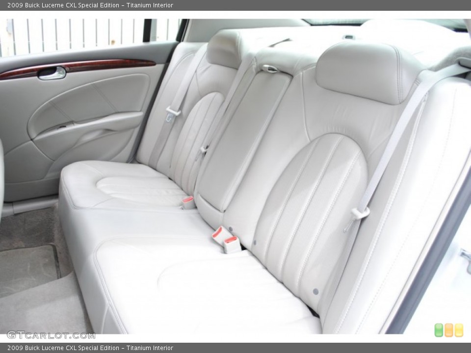 Titanium Interior Rear Seat for the 2009 Buick Lucerne CXL Special Edition #66143921