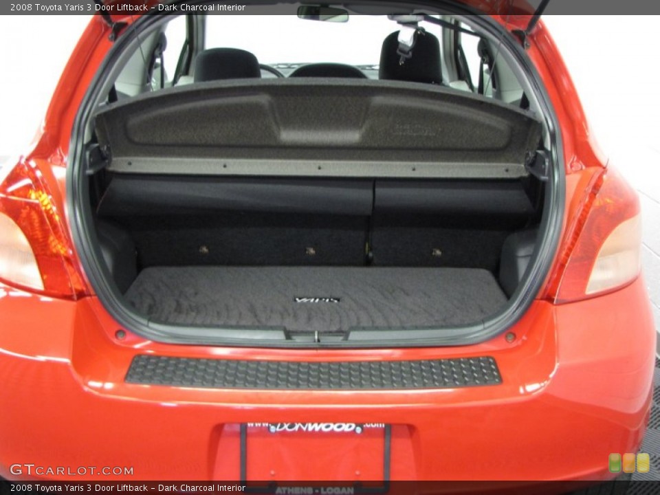 Dark Charcoal Interior Trunk for the 2008 Toyota Yaris 3 Door Liftback #66144116