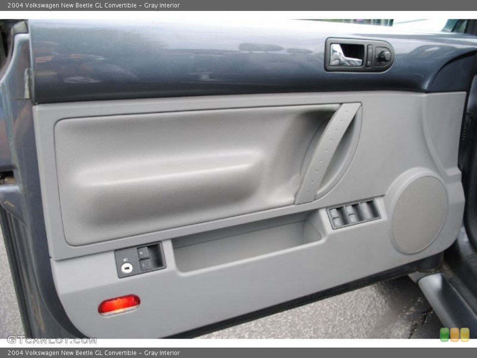 Gray Interior Door Panel for the 2004 Volkswagen New Beetle GL Convertible #66144375