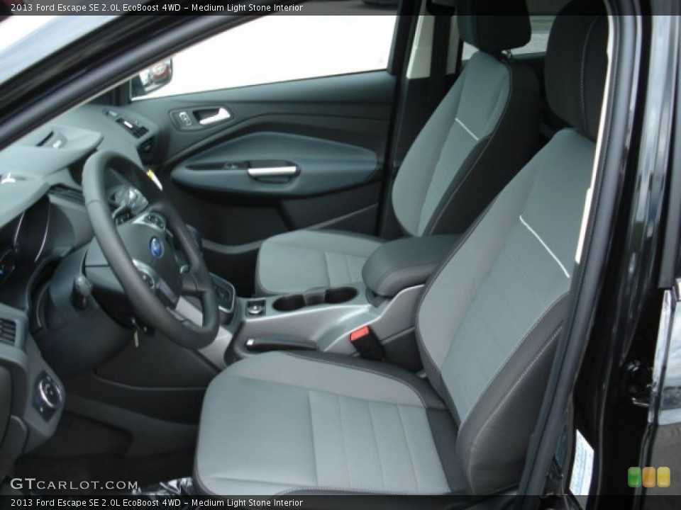 Medium Light Stone Interior Photo for the 2013 Ford Escape SE 2.0L EcoBoost 4WD #66146645