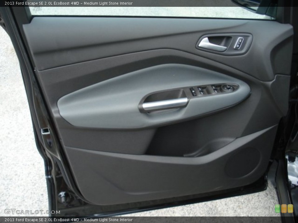 Medium Light Stone Interior Door Panel for the 2013 Ford Escape SE 2.0L EcoBoost 4WD #66146654
