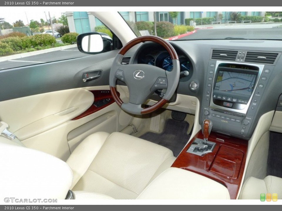 Parchment Interior Dashboard for the 2010 Lexus GS 350 #66146972