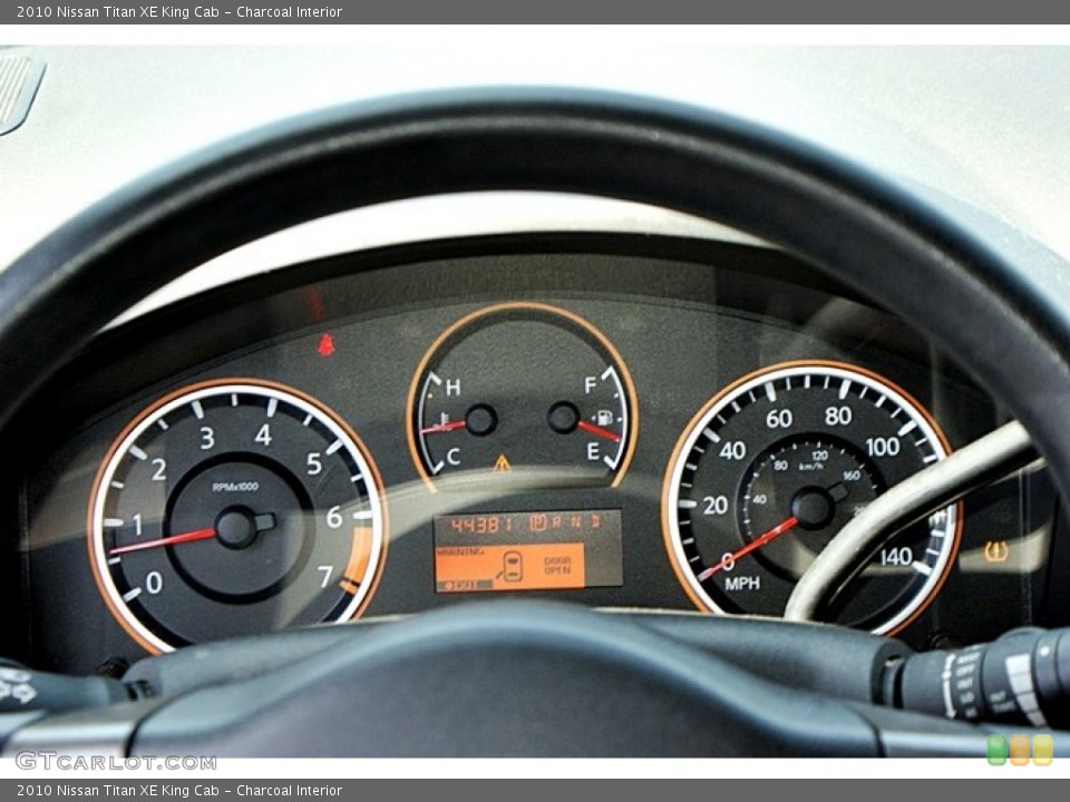 Charcoal Interior Gauges for the 2010 Nissan Titan XE King Cab #66147194