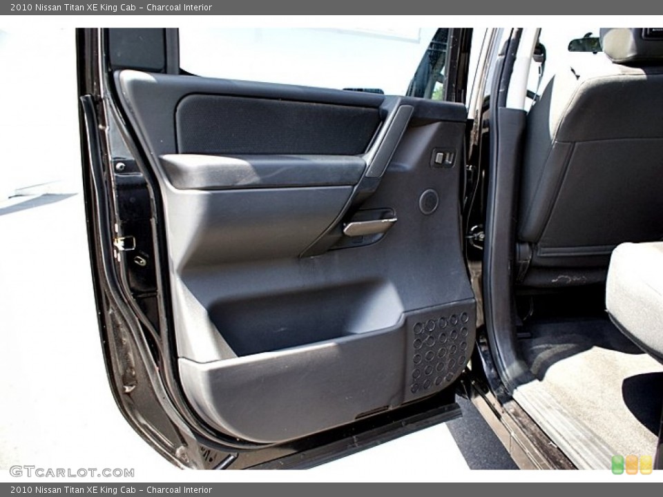 Charcoal Interior Door Panel for the 2010 Nissan Titan XE King Cab #66147278