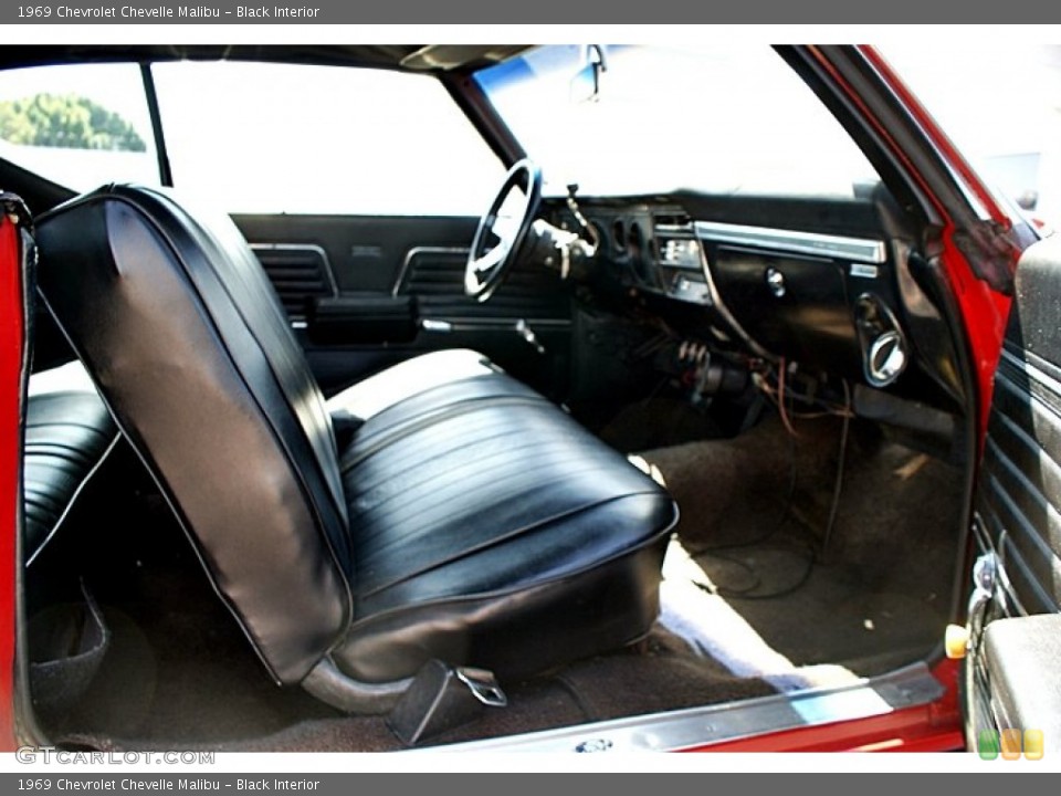 Black Interior Photo for the 1969 Chevrolet Chevelle Malibu #66147422