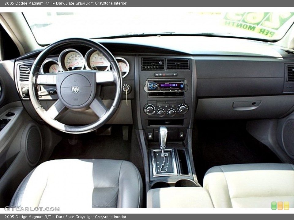 Dark Slate Gray/Light Graystone Interior Dashboard for the 2005 Dodge Magnum R/T #66151286