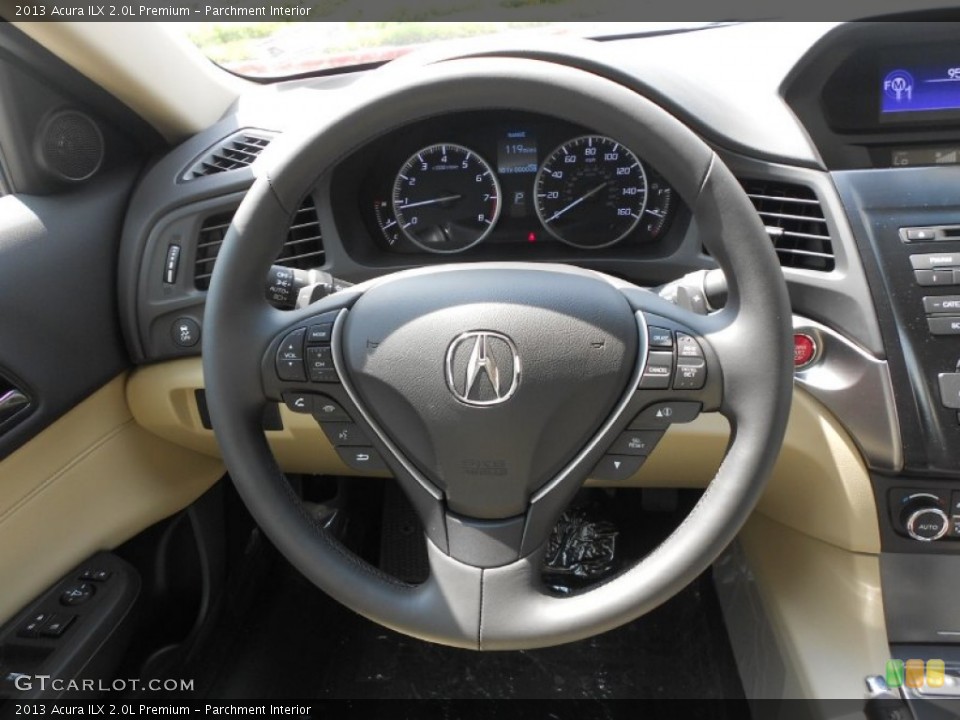 Parchment Interior Steering Wheel for the 2013 Acura ILX 2.0L Premium #66155465