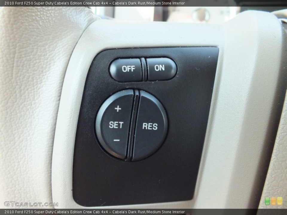 Cabela's Dark Rust/Medium Stone Interior Controls for the 2010 Ford F250 Super Duty Cabela's Edition Crew Cab 4x4 #66156182