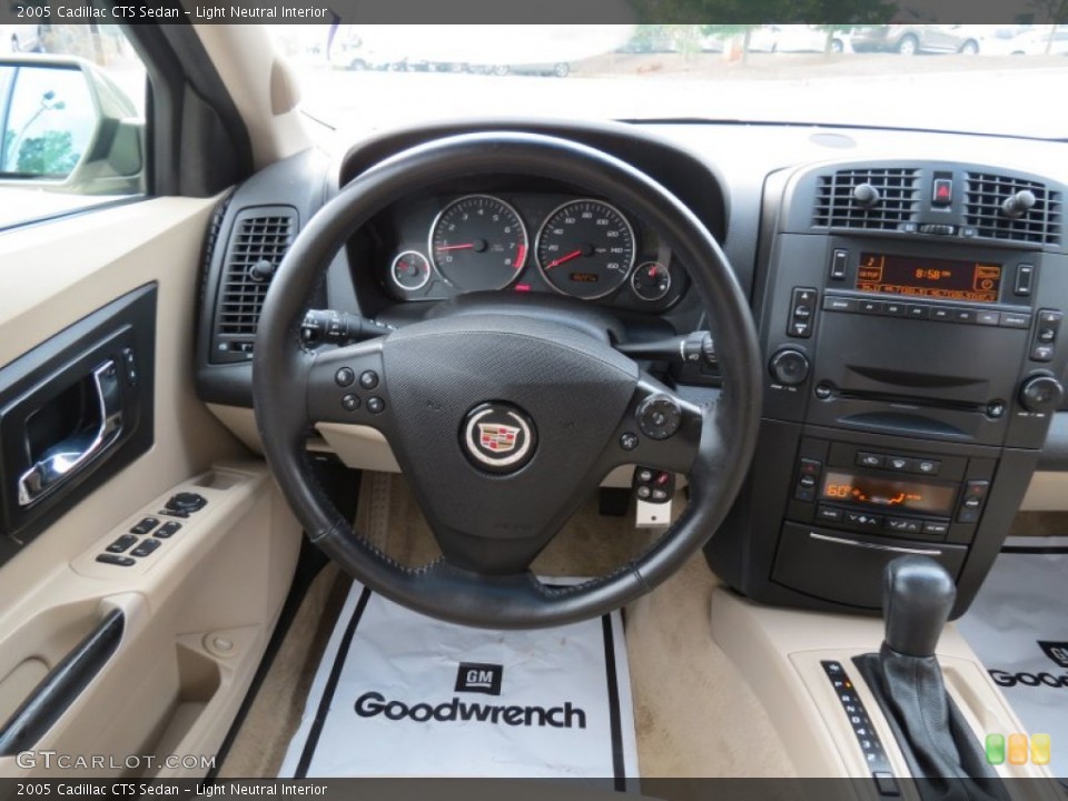 Light Neutral Interior Steering Wheel for the 2005 Cadillac CTS Sedan #66159875