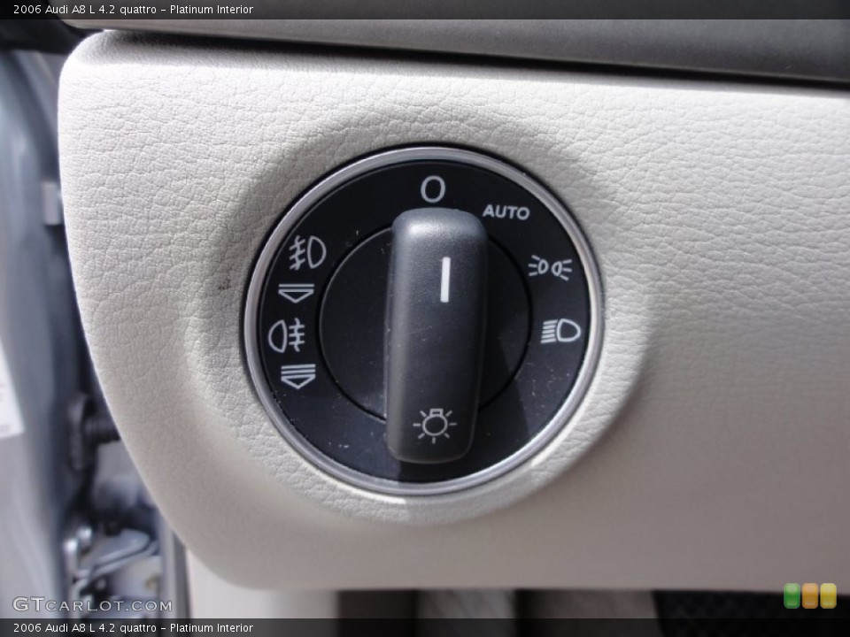 Platinum Interior Controls for the 2006 Audi A8 L 4.2 quattro #66163187