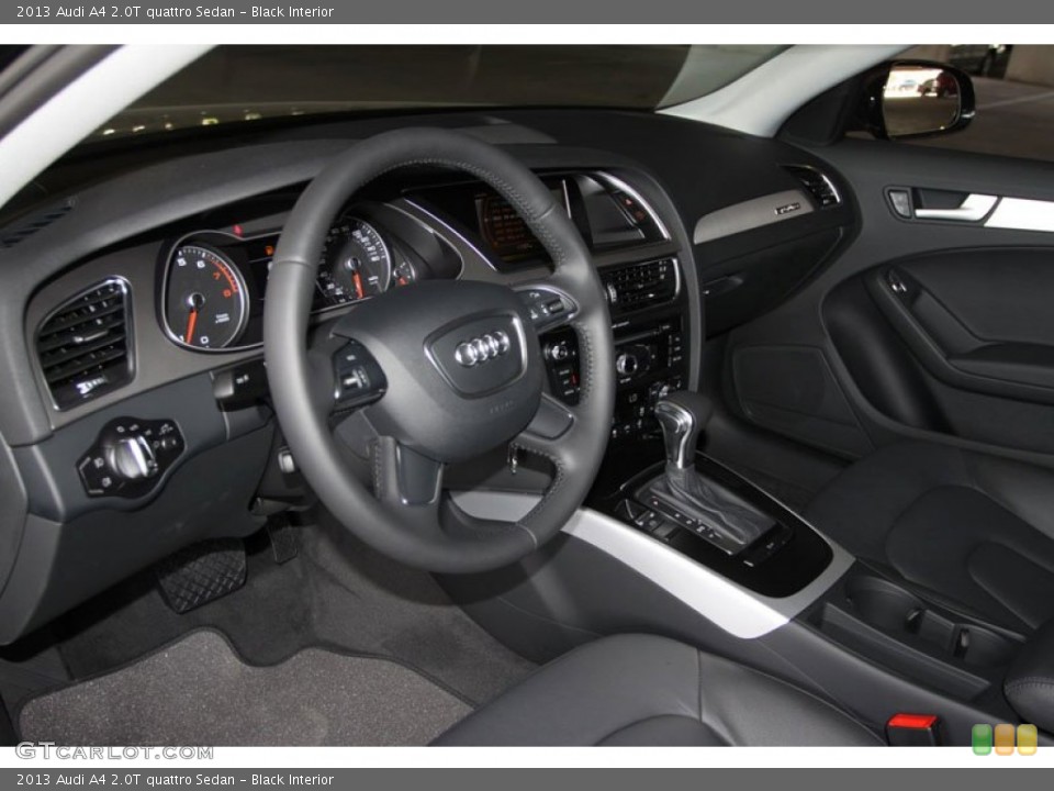 Black Interior Dashboard for the 2013 Audi A4 2.0T quattro Sedan #66163418