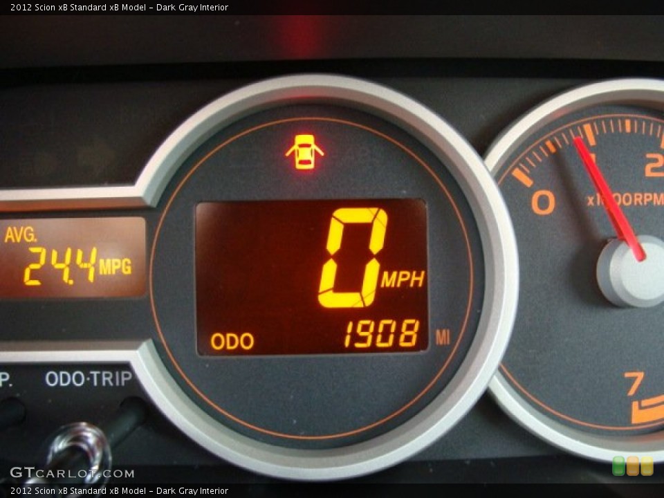 Dark Gray Interior Gauges for the 2012 Scion xB  #66164555