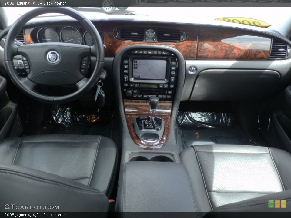 Black Interior Dashboard for the 2008 Jaguar XJ XJR #66169901