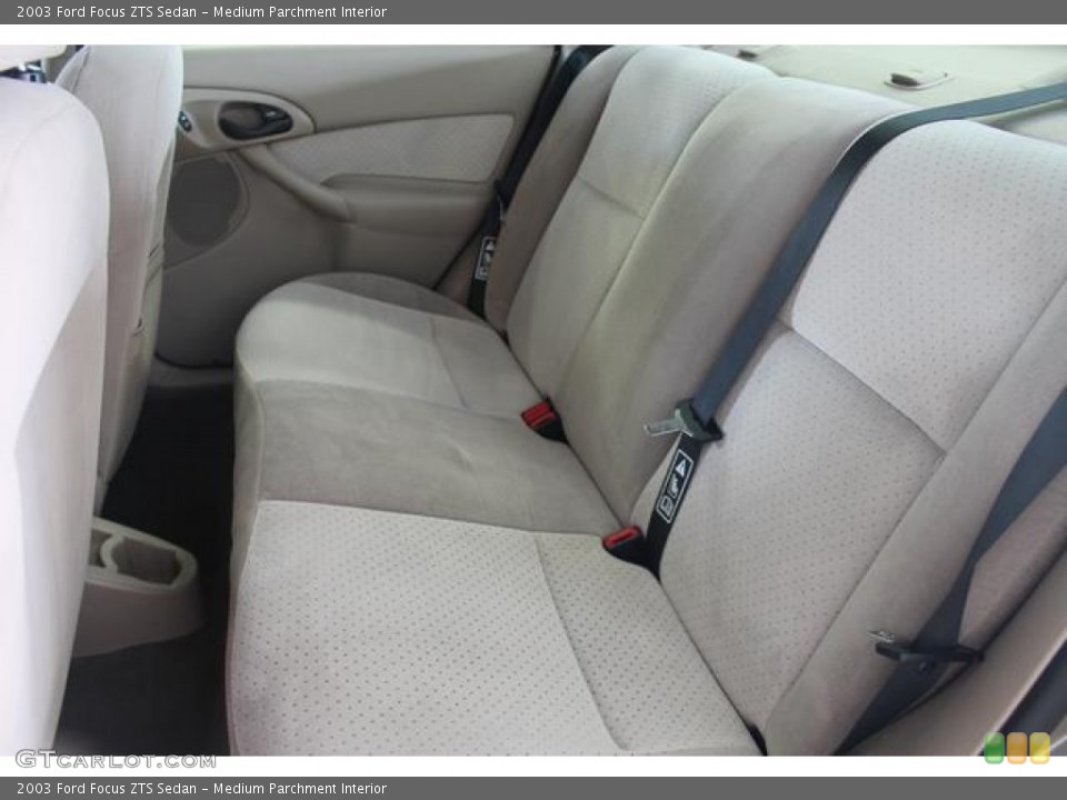 Medium Parchment Interior Rear Seat for the 2003 Ford Focus ZTS Sedan #66171620