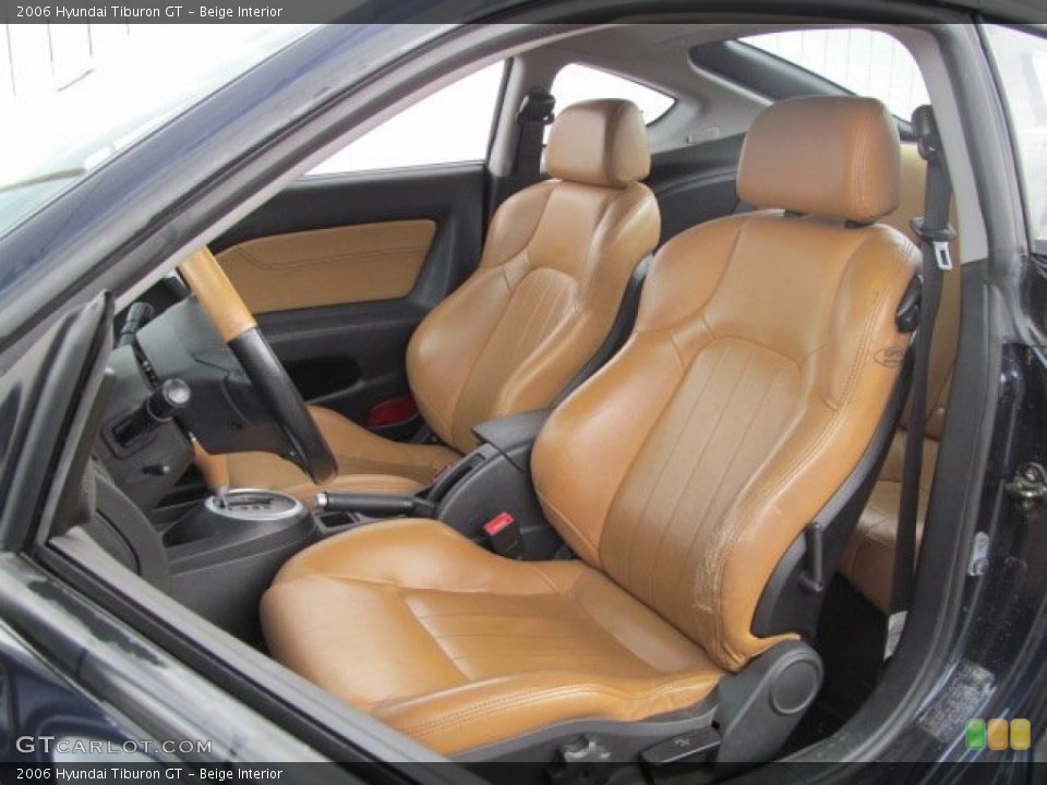 Beige Interior Photo for the 2006 Hyundai Tiburon GT #66173888