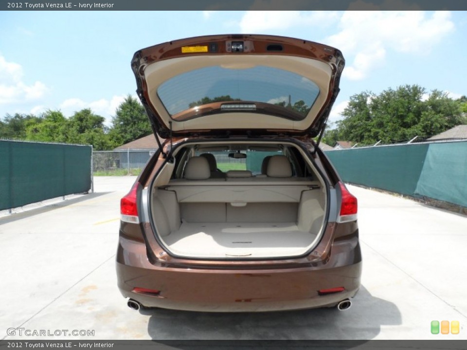 Ivory Interior Trunk for the 2012 Toyota Venza LE #66174461