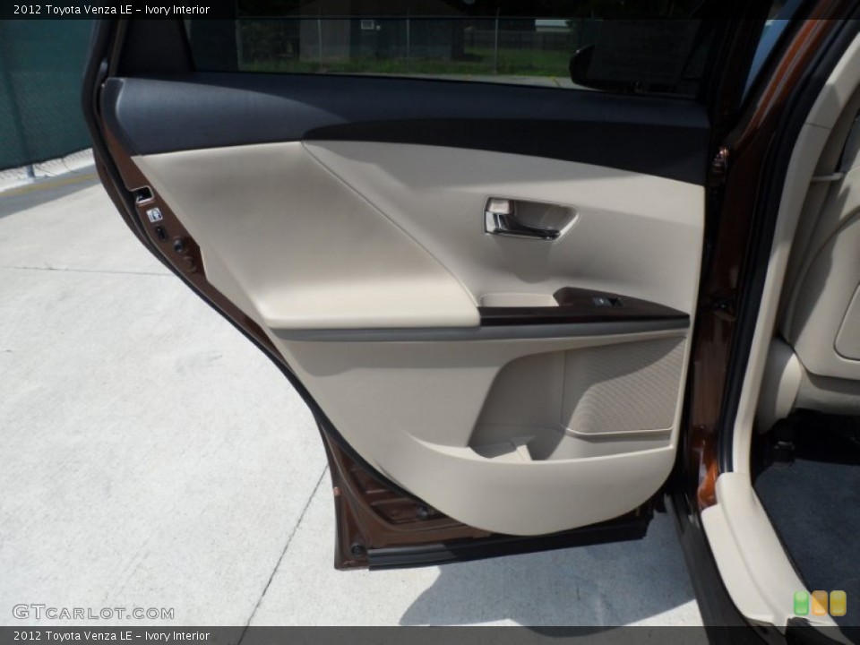 Ivory Interior Door Panel for the 2012 Toyota Venza LE #66174481